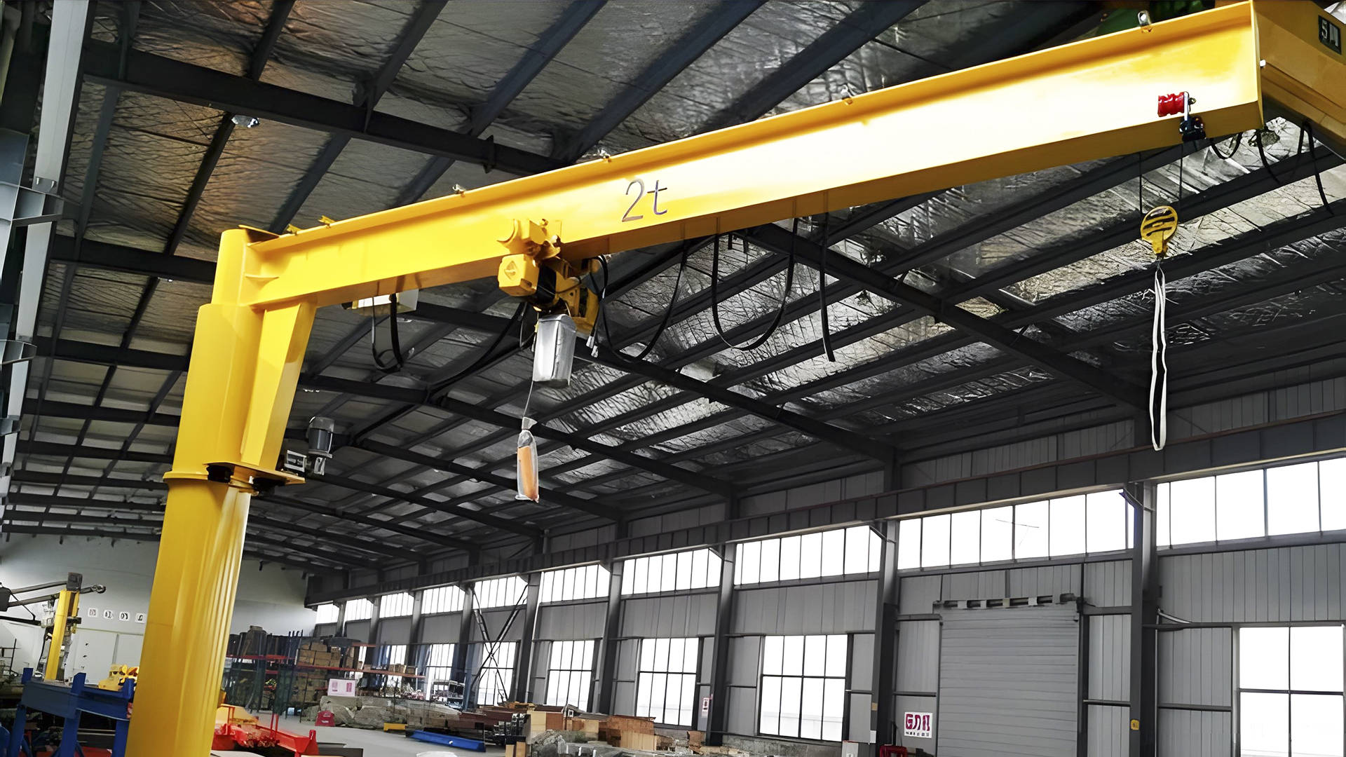 电动悬臂吊起重机 单梁结构的优势与应用场景
